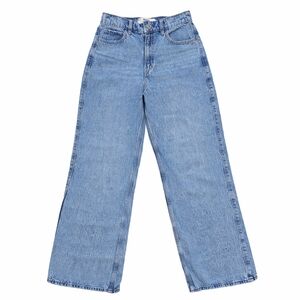 Hollister Light Wash Wide Leg Jeans Size Small